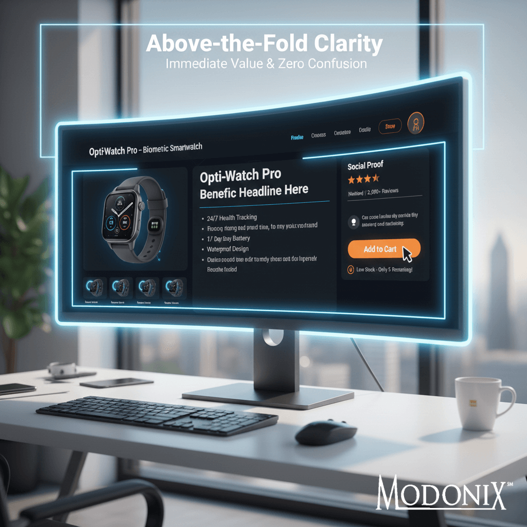 Above-the-Fold Clarity