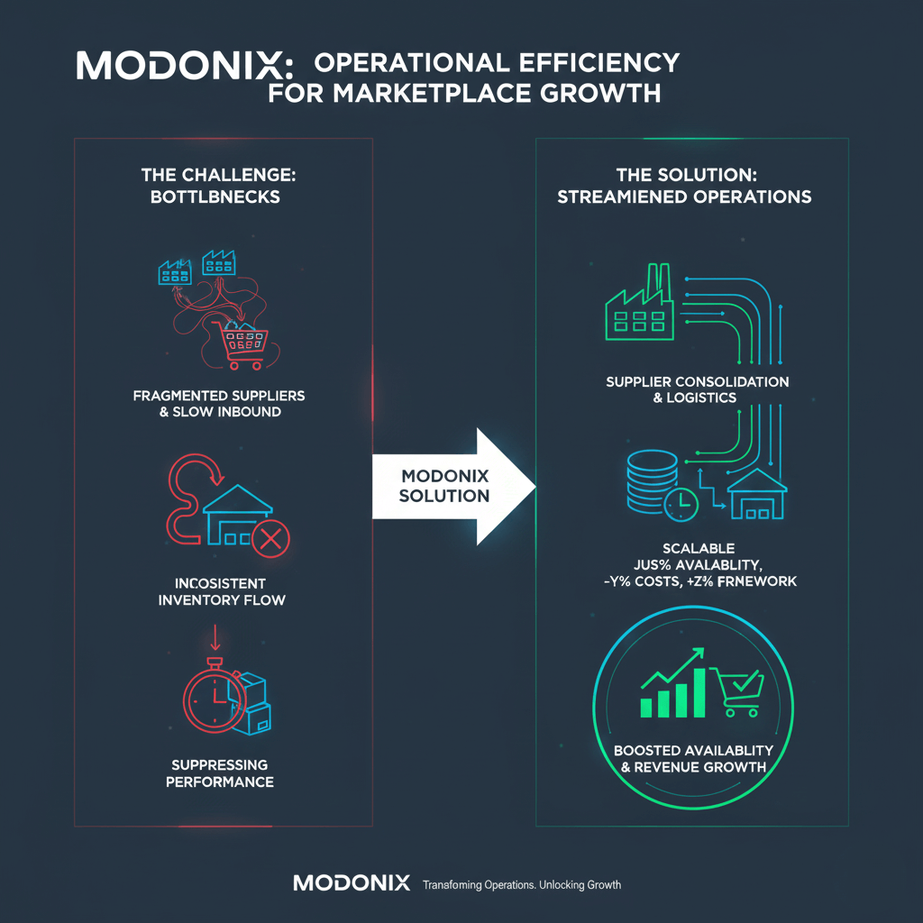 Operational Efficiency for Marketplace Growth: Supplier Consolidation & Just-In-Time Inventory Management
